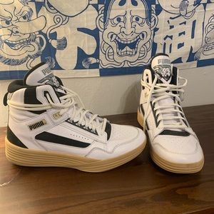 Puma Clyde All-Pro Kuzma Mid High Top Shoes